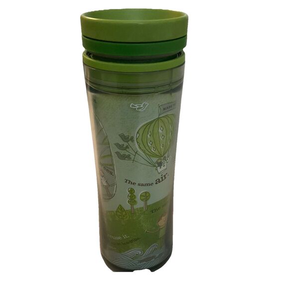 2009 Starbucks Coffee 20 oz Travel Tumbler Mug Venti 29% Recycled Green Lid - Picture 1 of 7